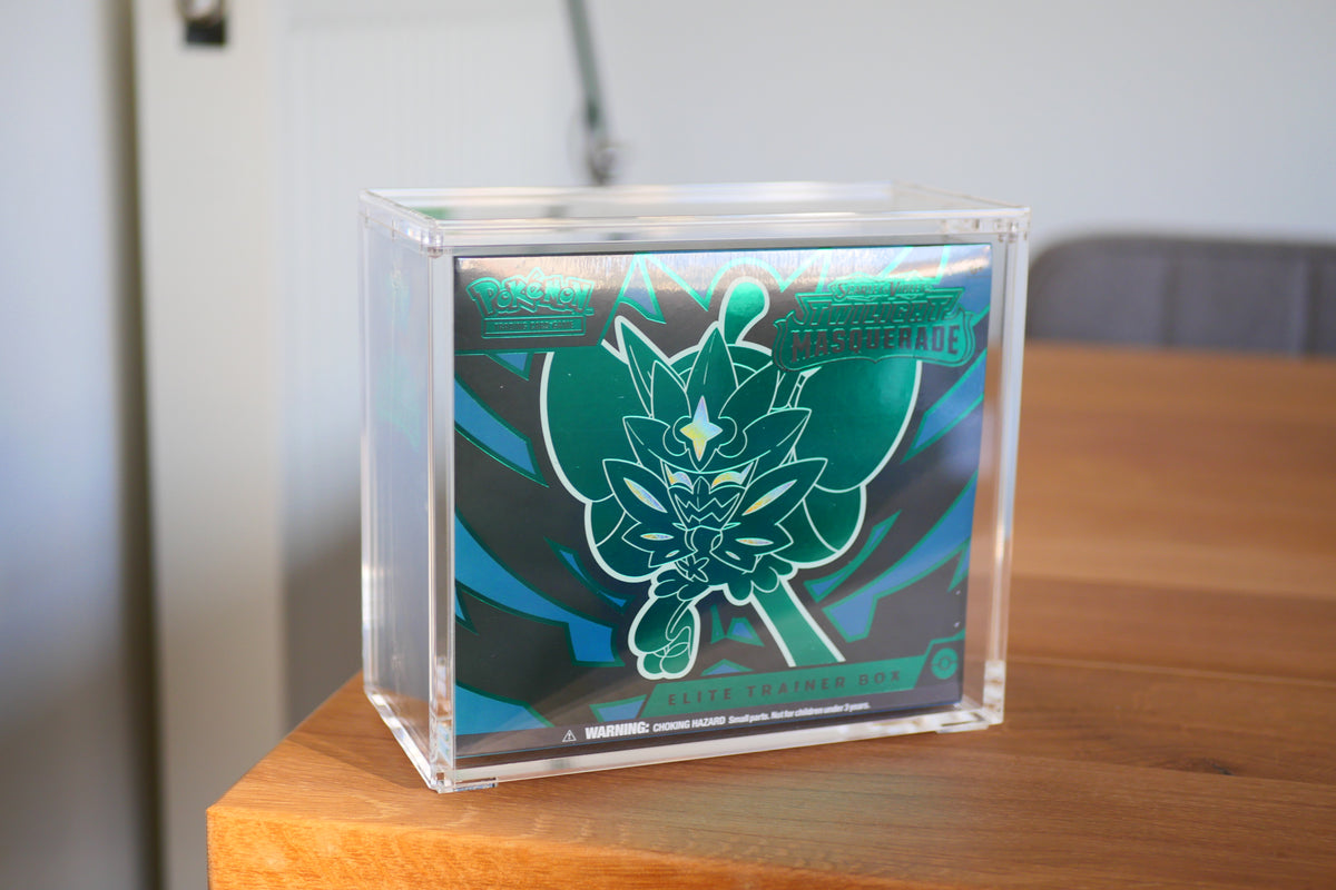 Acrylic Case for Pokémon ETB (Elite Trainer Box)