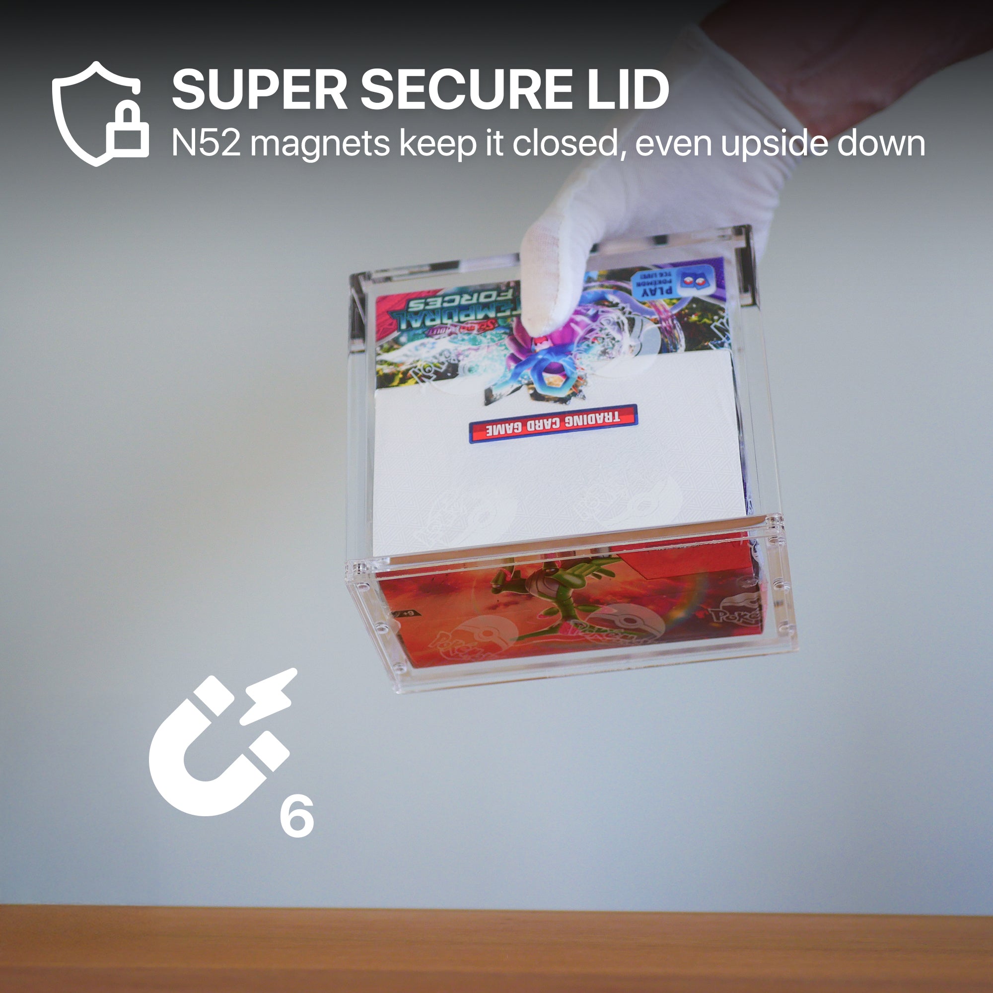 Acrylic Case for Pokemon Booster Box