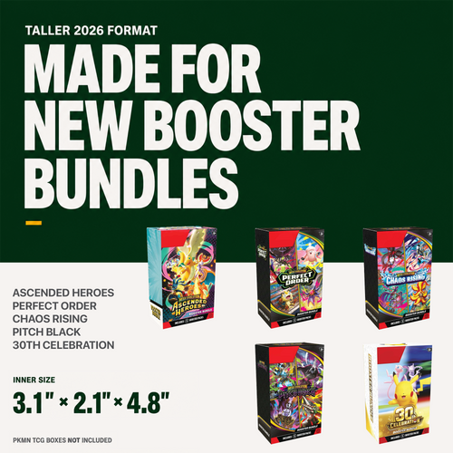 Acrylic Case for Pokémon 2026 Booster Bundle