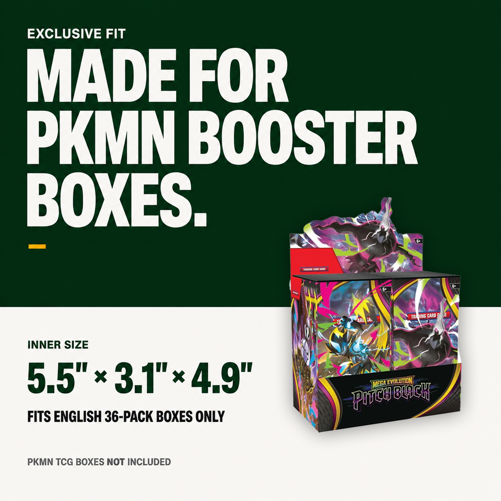 Acrylic Case for Pokémon Booster Box