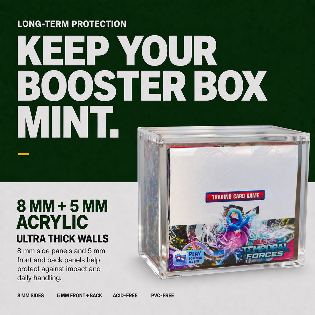 Acrylic Case for Pokémon Booster Box