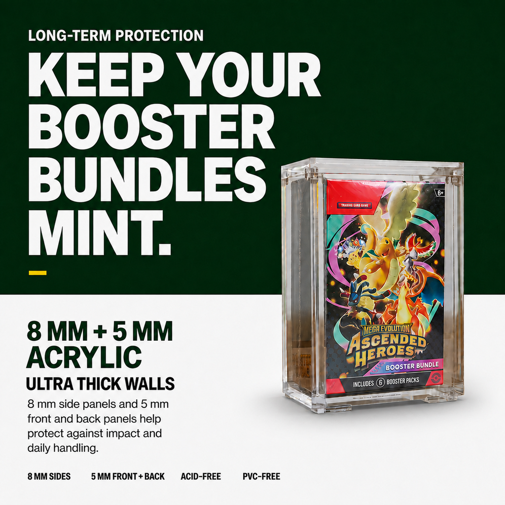 Acrylic Case for Pokémon 2026 Booster Bundle