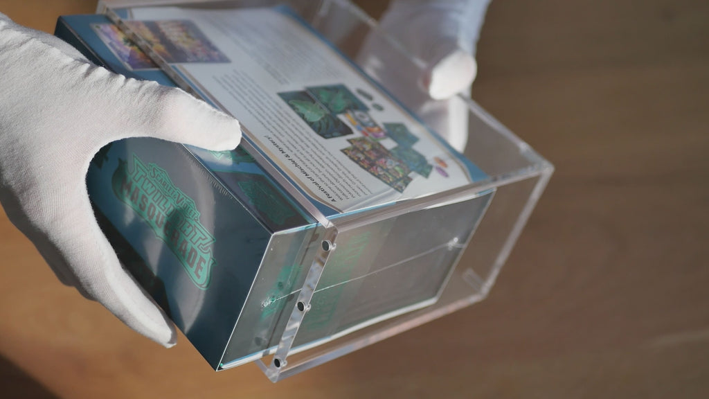 Boîtier de protection en Acrylique pour Pokemon ETB (Coffret Dresseur d'Élite)