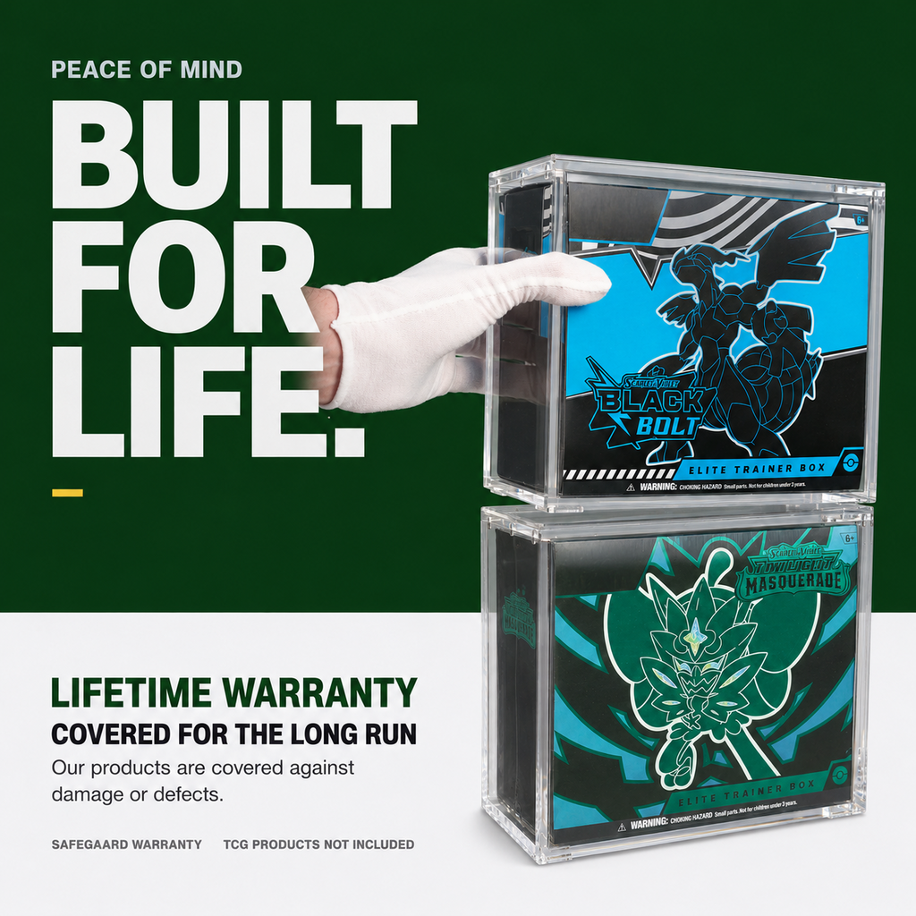 Acrylic Case for Pokémon ETB (Elite Trainer Box)